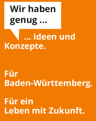 Wir haben genug Ideen und Konzepte Wir haben genug Ideen und Konzepte