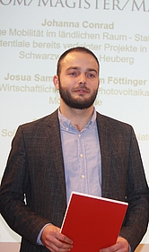 Nachhaltigkeitspreis der Universität Tübingen für Josua Föttinger
