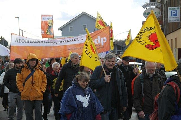 Demonstration Fukushima-Jahrestag Neckarwestheim 2019