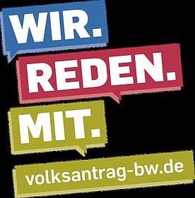 Logo zum Volksantrag "Mehr Demokratie in den Landkreisen"