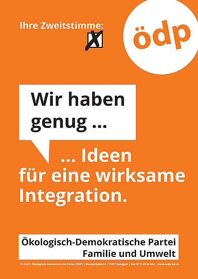 Plakat Integration